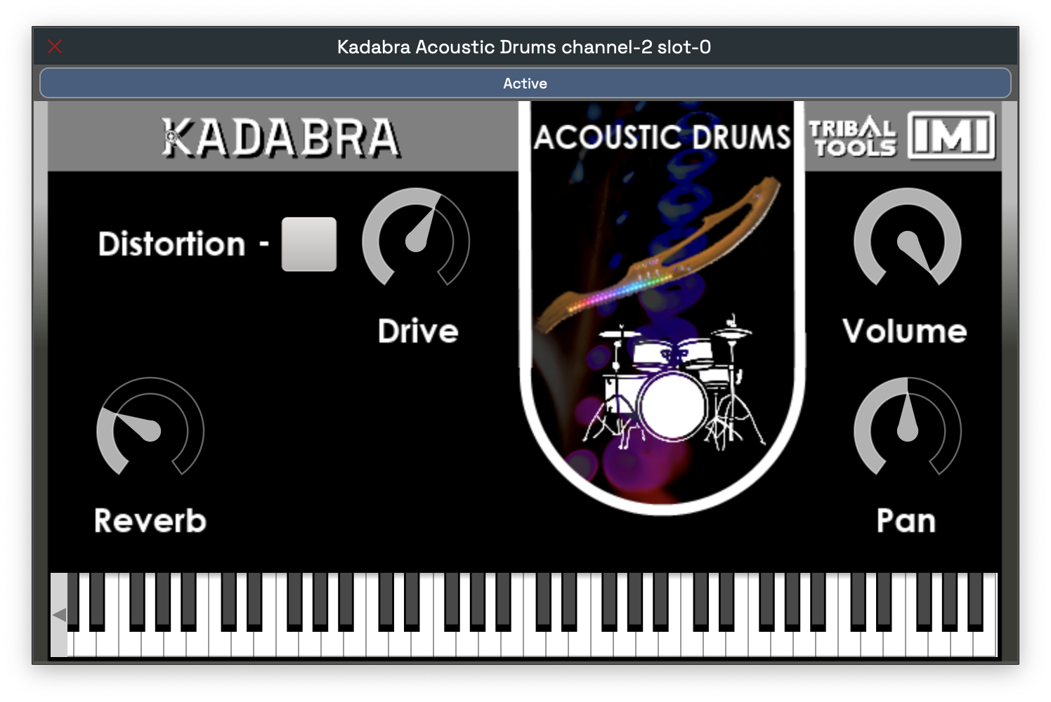 K-Sampler: Acoustic Drums