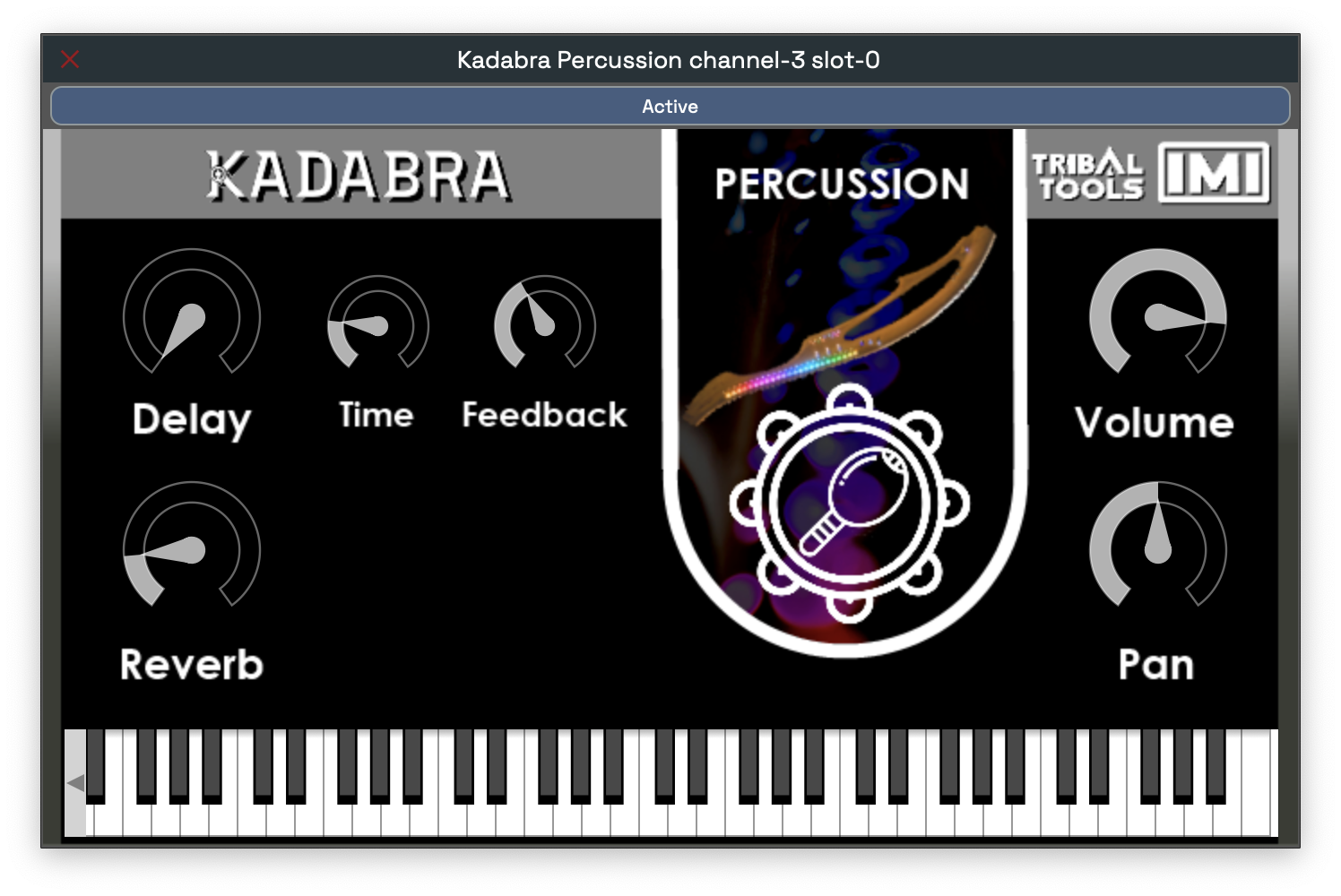 K-Sampler: Percussions
