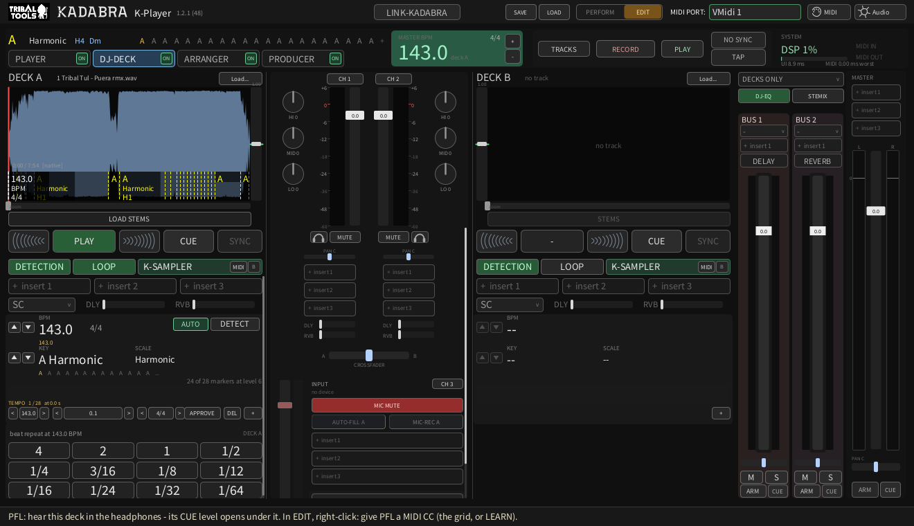 The DJ-DECK page
