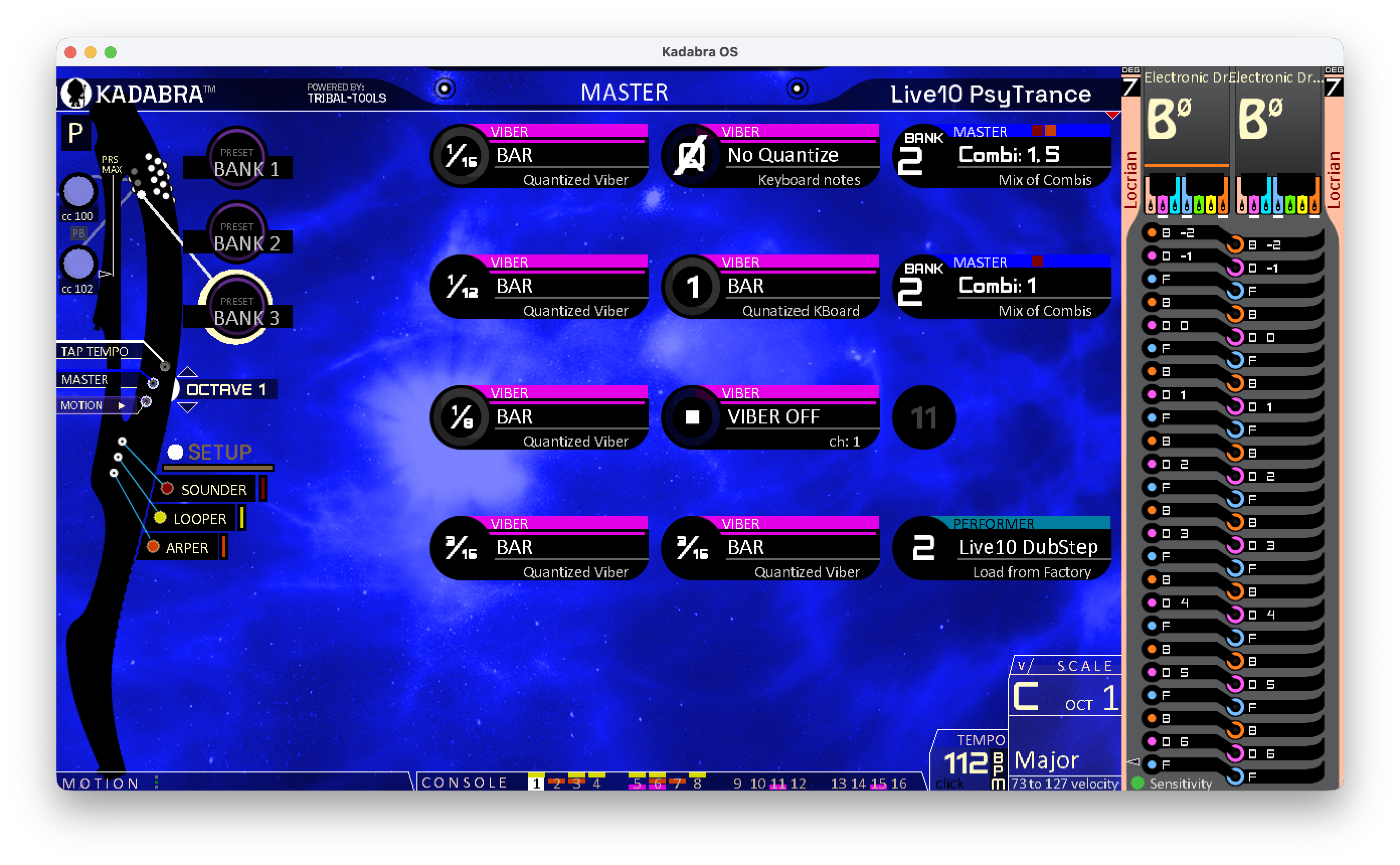 Master Thumb 3: PRESET BANK 3
