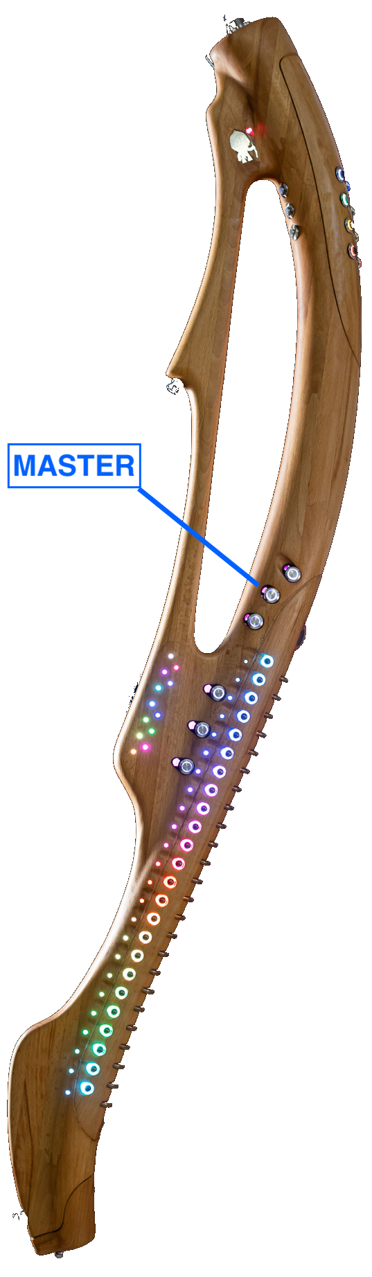 Temper button location diagram